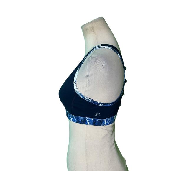 Splendid Blue V With Ladder Back Sports Bra size XS - Picture 6 of 9